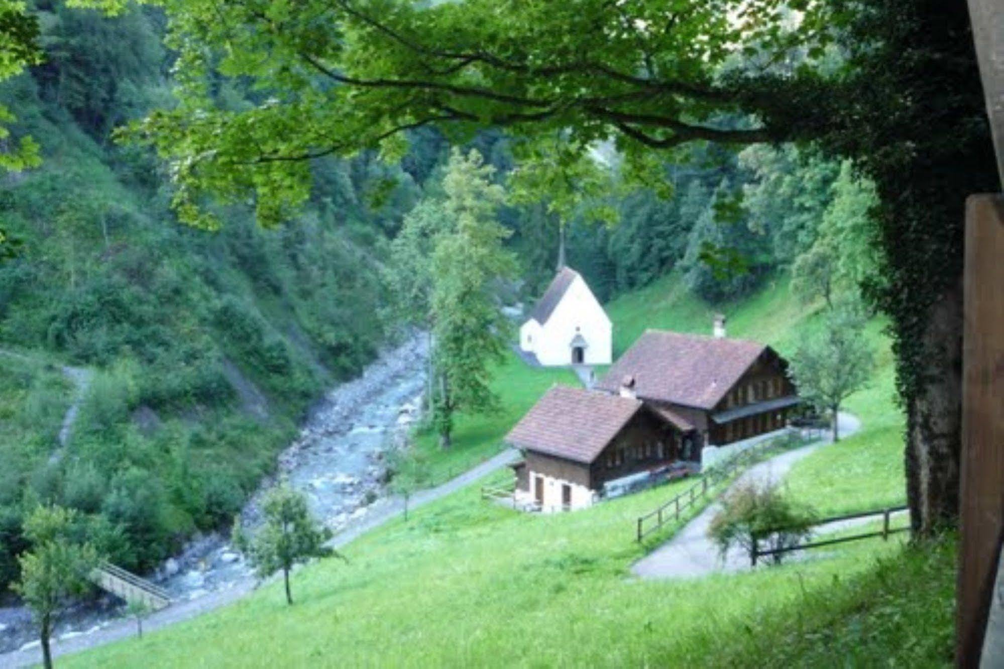 Jugendstilhotel Paxmontana Flueli-Ranft Esterno foto